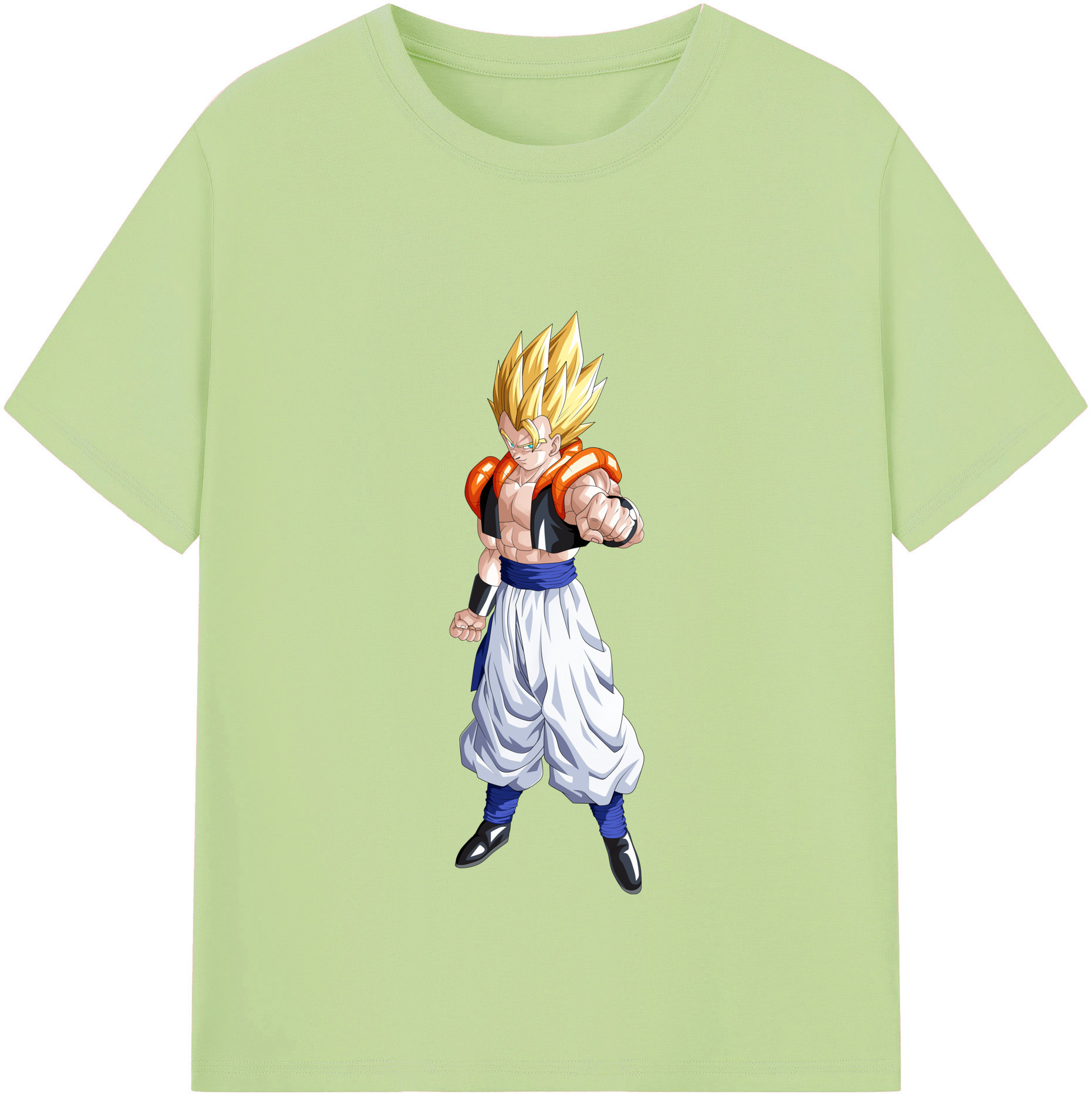 （画像用） ドラゴンボール ベジータ四世（Bejīta Yonsei）DRAGON BALL Vegeta IV 綿100％半袖Tシャツ（フロントプリント）